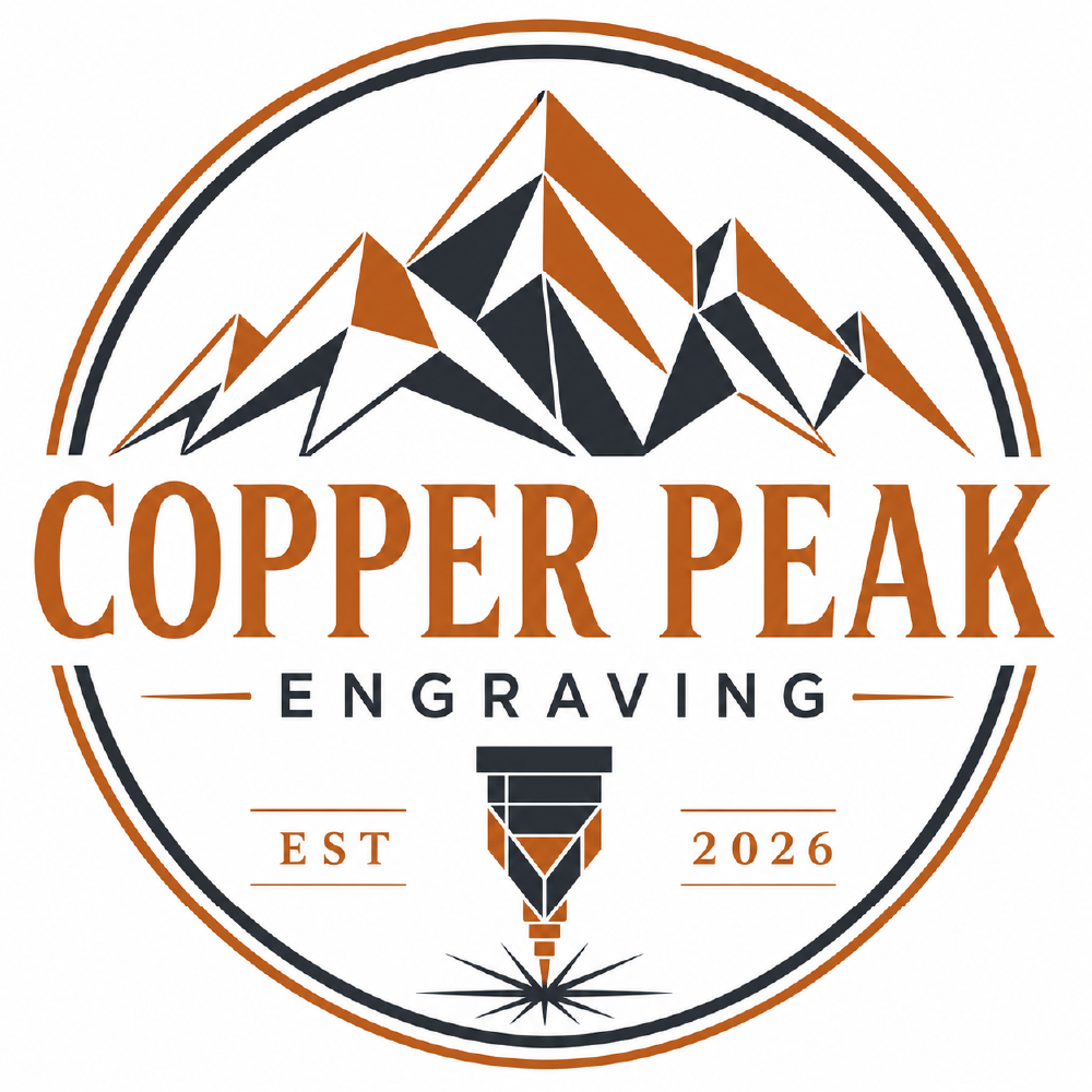 Copper Peak Engraving logo